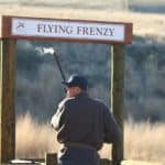 Shooter at Flying Frenzy shooting range